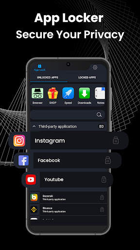 AppLock Hide App Photo Video screenshot 1