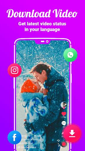 Full screen video song status screenshot 4
