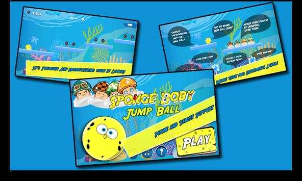 Sponge Boby Jump Ball screenshot 1