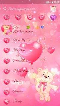 GO SMS ROMANTIC BEAR THEME screenshot 5