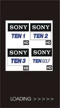 Free Live Sports Channels List - Sony Ten HD screenshot 1