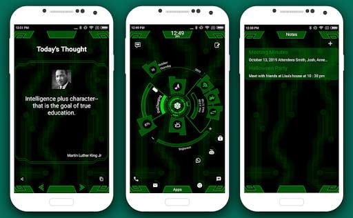 Hi-tech Revolution Launcher - Hitech theme screenshot 7