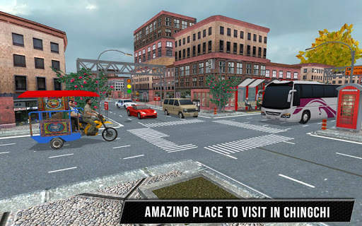 City Tuk Tuk Chingchi Drive 3D screenshot 7