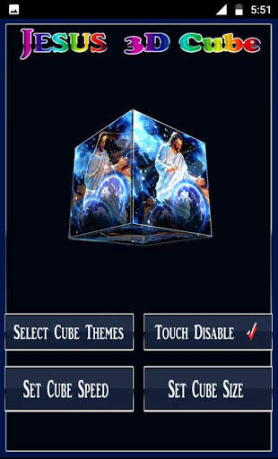 Jesus 3D Cube HD Live wallpaper screenshot 7