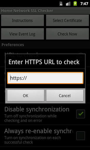 Home Network SSL Checker 2 تصوير الشاشة