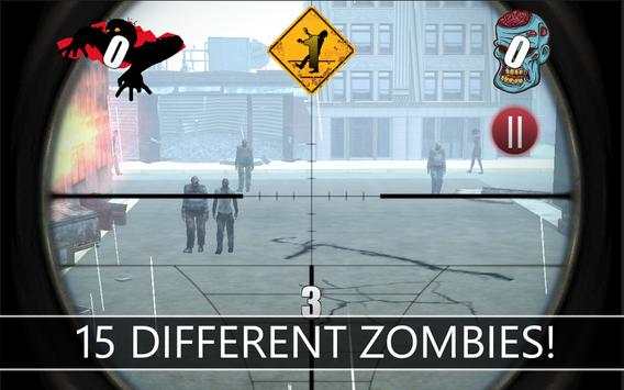 Zombrain Sniper 3D Zombie Game screenshot 5