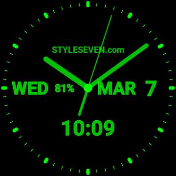 Analog-Digital Watch Face-7 for Wear OS by Google screenshot 4