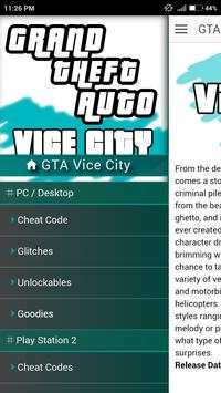 Cheat Code for GTA 4 Vice City screenshot 2