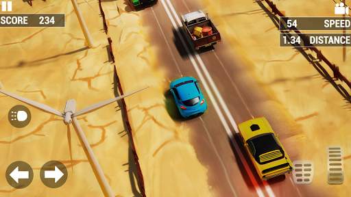 Traffic Racer King скриншот 1