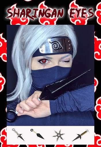 Real Sharingan Eyes Camera Photo Editor screenshot 2