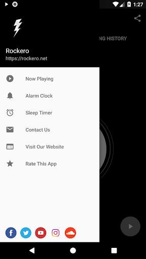 Rockero Radio Rock Music screenshot 2