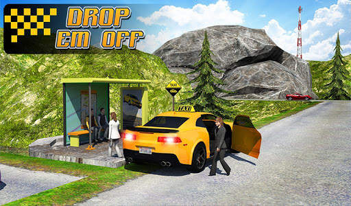 Taxi Driver 3D : Hill Station screenshot 9