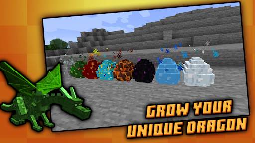 DRAGONS mod for Minecraft PE screenshot 1