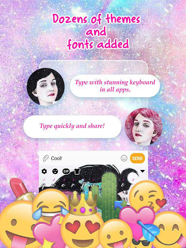 Gemini Horoscope Free Keyboard Theme screenshot 2