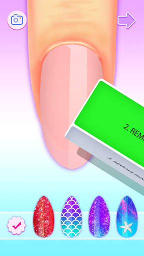 Nail Salon: Manicure Make Up Dress up Girl Games screenshot 1