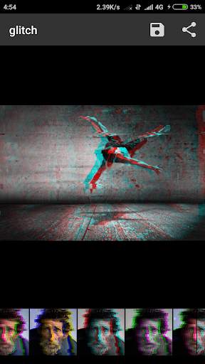 Glitch GIF Effect - Animated Photo Editor screenshot 1