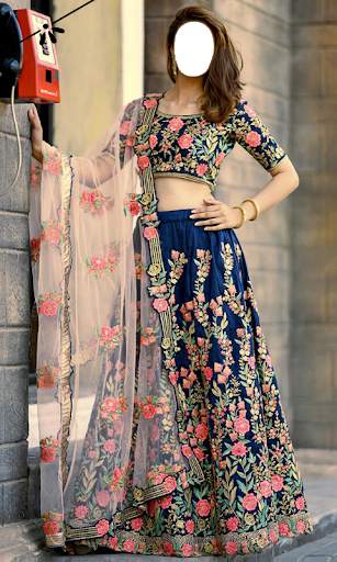 Lehenga Choli Photo Editor New screenshot 19