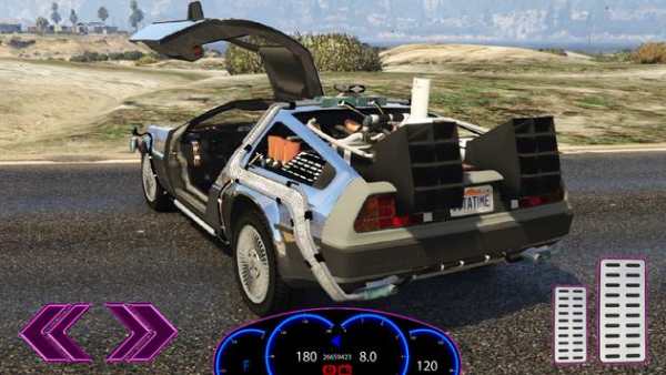 Drive Delorean - Futuristic Driving School 2020 screenshot 2