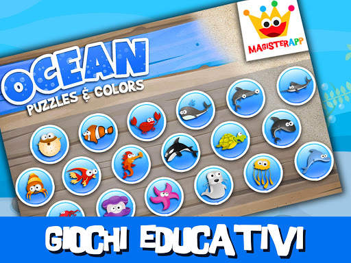 Oceano Puzzle - Giochi Bambini screenshot 10
