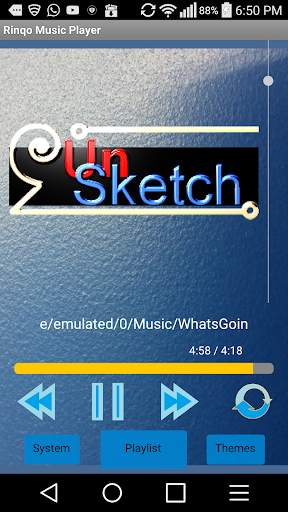Rinqo Music Player screenshot 1