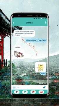 S9 Message: Galaxy Themes for SMS, MMS 1 تصوير الشاشة