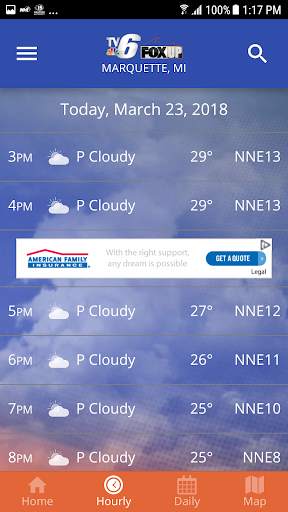 TV6 & FOX UP Weather screenshot 3