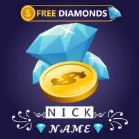 Fire Nickname 🔥 & Free Diamonds for Free 💎 logo