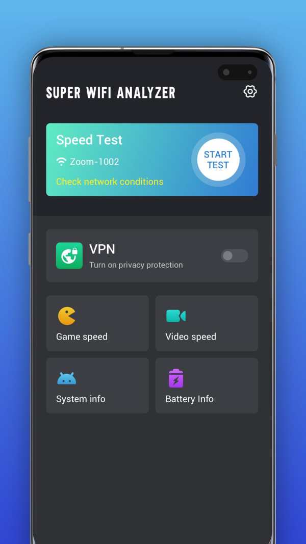 Super WiFi Analyzer - Proxy screenshot 1