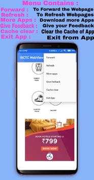 IRCTC Train WebView App- Book Train ticket online screenshot 4