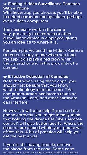 Hidden Devices Detector - Detect IR Camera & Mic screenshot 5