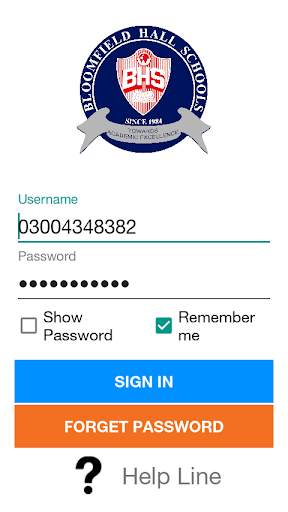 BHS: Mobile App BHS Parents screenshot 1