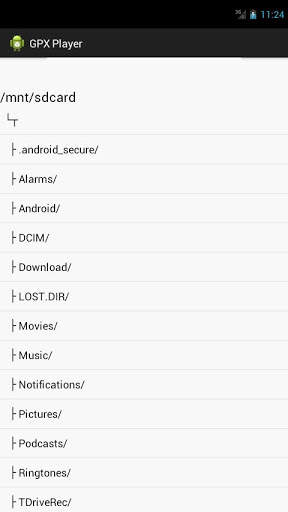 GPX Player screenshot 1