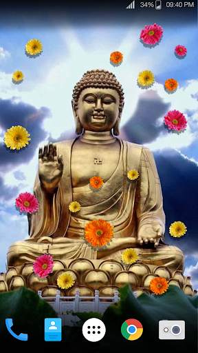 HD Lord Buddha Live Wallpaper 6 تصوير الشاشة