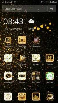 Luxury Gold Thema screenshot 1
