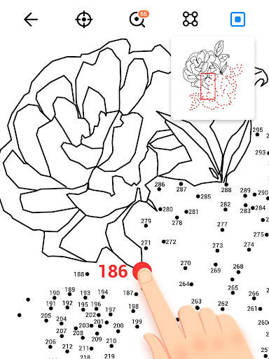 Dot to Dot to Coloring 8 تصوير الشاشة