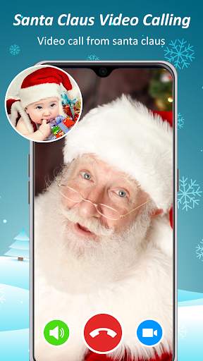 Santa Claus Video Calling Simulated screenshot 3