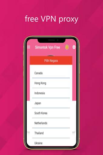 Si Montok VPN App скриншот 1