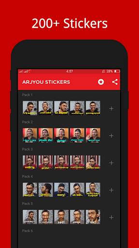 Arjyou - Malayalam Stickers screenshot 2