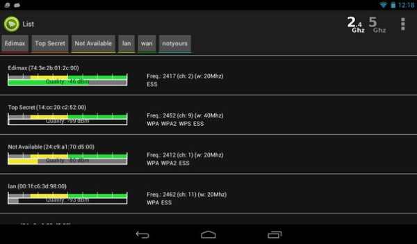 Wifi Analyzer (no LOCATION) screenshot 15