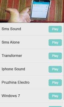 SMS Sound Mp3 screenshot 1