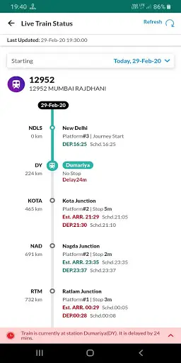 Railway Enquiry - Live Train, Fare & PNR Status screenshot 2