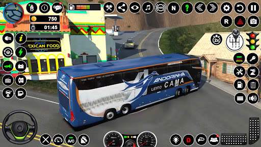 Bus Simulator Night Bus Driver screenshot 5