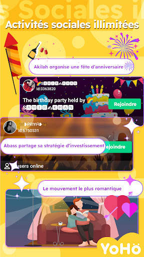 YoHo : Chat vocal de groupe screenshot 5