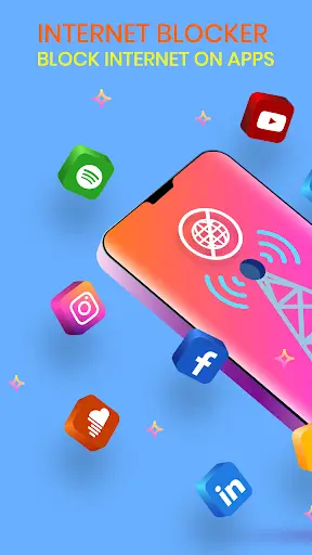 Internet Blocker : Block Internet On Apps screenshot 1