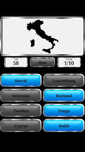 Wereld Geografie - Quiz Spel screenshot 4