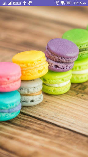 Macaron 4K Wallpaper screenshot 1