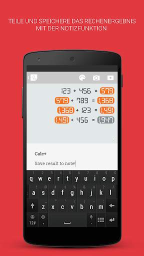 Calc - Eine neue Art von Taschenrechner screenshot 5