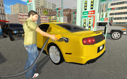 Gas Station Car City Simulator screenshot 1