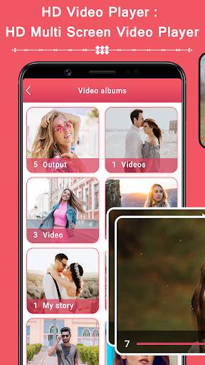 HD Video Player : HD Multi Screen Video Player screenshot 1