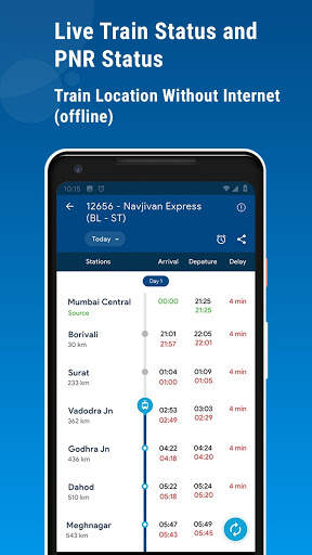 Live Train Status, PNR Status: Indian Railway Info screenshot 2
